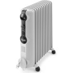 Delonghi - radiateur a' bain d'huile de longhi radia - s trrs1225 12 e'le'ments 2500w 230v 3 niveaux ...