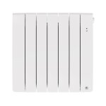 Thermor - radiateur chaleur douce bilbao 4 connect horizontal 1500w blanc brillant 493825