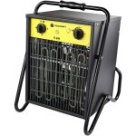 Toolcraft - radiateur de chantier soufflant to - 8578338 9000 w noir / jaune