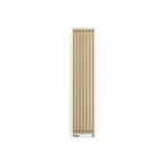 Matisre - radiateur eau chaude dor de 1800mm de haut et 95mmm de large - 237 watt - rol1800 / 95rosxbra ...