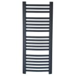 Radiateur eau chaude rubin graphite 1100 w