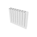 Fondital - radiateur �lectrique en aluminium e - blitz core 1500 watts, ral 9010