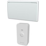 Radiateur lectrique lcd cramique blanc 1500w uno connect