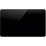 Radiateur lectrique leona verre 1500w noir ? inertie cramique ? design haut de gamme ? programmable ...