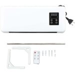 Radiateur lectrique mural 1500 w, chauffage et refroidissement rapides, avec tlcommande, sche - serviettes ...
