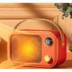 Radiateur �lectrique portable compact avec ventilateur � air chaud � chauffage rapide pour la maison ...