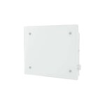 Adax - radiateur �lectrique en verre tremp� blanc - 250 w - eco 02 kbt