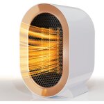 Radiateur � inertie 1200 w ? 2 vitesses ? technologie c�ramique ptc ? mat�riau abs ignifuge ? syst�me ...