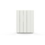 Radiateur � inertie alu zilo wifi 1000 w - chauffage �lectrique connect� tuya, ip24, thermostat pr�cis, ...