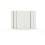 Radiateur � inertie alu zilo wifi 2000 w - chauffage �lectrique connect� tuya, ip24, thermostat pr�cis, ...
