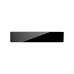 Radiateur  inertie campaver nativ plinthe 1500w noir astrakan - intuis signature k161425