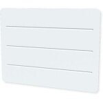Radiateur � inertie carrera - 2000w - horizontal et plat - blanc