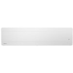 Radiateur � inertie fonte noirot walter ii plinthe 1500w blanc connect�