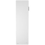 Radiateur  inertie fonte noirot walter ii vertical 1500w blanc connect