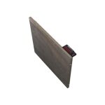 Radiateur  inertie tactilo carr terre lunaire 800w - valderoma tl0800a