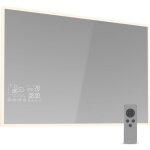 Radiateur infrarouge 500 w ? miroir intelligent led, ip44, wifi & télécommande, température 5 - 50°c, ... Radiateur infrarouge 500 w ? miroir intelligent led, ip44, wifi & télécommande, température 5 - 50°c, ...