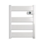 Radiateur lysa sche - serviettes  inertie cramique 500w ? chauffage conomique et innovant. thermostat ...