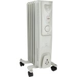 Radiateur mobile bain d'huile 1000w - blanc - voltman