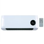 Radiateur mural 1000 / 2000 w, blanc 42 x 10, 5 x 17, 5 cm