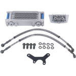 Radiateur de refroidissement d'huile moteur, kit de radiateur d'huile de moto pour moteur monkey 125 ...