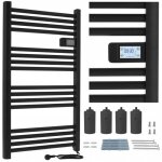 Radiateur de salle de bain noir paris 500w