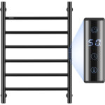 Radiateur seche - serviettes electrique 6 barres, porte - serviettes chauffant mural, chauffe - serviettes ...
