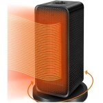 Radiateur soufflant 1200w, radiateur electrique en cramique, chauffage d'appoint mobile, 90oscillation, ...