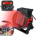 Radiateur soufflant 2000w chauffage �lectrique en c�ramique, avec protection contre la surchauffe et ...