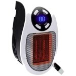 Radiateur soufflant en c�ramique 500 w, mini radiateur portable � �conomie d'�nergie avec thermostat ...