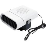 Radiateur soufflant et d�givreur portable 2 en 1 pour camions, camping - cars et voitures, blanc, 24 ...