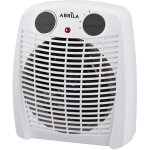 Radiateur soufflant �lectrique gambie blanc / noir 2000w 2 puissances 3 fonctions (23, 8x19, 5x11, 7cm) ...