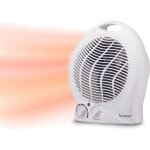 Radiateur soufflant salle de bain avec thermostat r�glable - chauffage soufflant salle de bain � basse ...