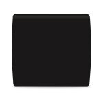 Hjm - radiateur thalie lectrique noir 1000watts  inertie cramique : chaleur douce, conomie d'nergie, ...