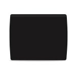 Hjm - radiateur thalie lectrique noir 1500watts  inertie cramique : chaleur douce, conomie d'nergie, ...