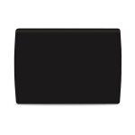 Hjm - radiateur thalie lectrique noir 2000watts  inertie cramique : chaleur douce, conomie d'nergie, ...