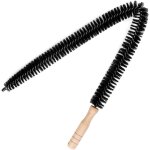 Radiator cleaning brush, long handle, soft fine bristles, suitable for cleaning dryers, length approx. ...