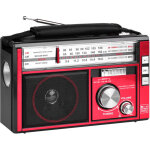 Radio portable r�tro multi - bandes: bluetooth, lecture tf / usb, lampe torche, recharge ac / dc, fm ...