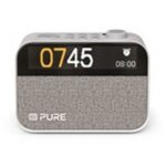 Radio rveil pure moment cotton blanc