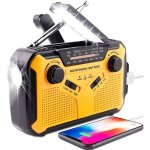 Radio de survie portable avec g�n�rateur, radio am / fm � batterie avec batterie externe, alarme sos, ...