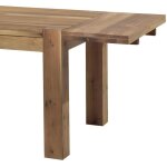 Pier import - rallonge 50cm chne pour table repas 150 et 180 fjord