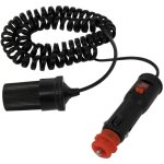 Rallonge allume - cigare 12 - 24v 3m - max 4. 5a max 54w