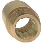 Rallonge laiton mle femelle  1 / 2  x l. 25 mm -  l'unit