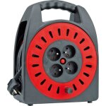 Rallonge r�tractable, 4 prises, 3x1mm2, 15m 72570 vorel