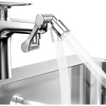 Rallonge de robinet pivotante � 1080�, mousseur multifonction avec 2 modes, a�rateur orientable pour ...