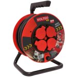 Rallonge ultra - rsistante sur enrouleur 50 m cble h05rr - f 31, 5 mm - vt - 420 - 5015