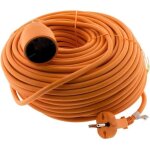 Rallonge - zenitech - 40m - 16a - h05vv - f - id�ale pour ext�rieur