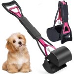 Ramasse - crottes, 60 cm, avec long manche solide et pince dentel�e, pliable, pour ramasser les d�jections ...