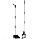 Ramasse - crottes en plastique pour chien pour jardin, pelle  crottes portable et lgre pour chiens ...