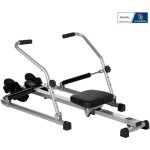 Rameur d'appartement pliable - collaboration aosom. fr x ffhandball - rsistance 3 niv. cran lcd multifonctio ...