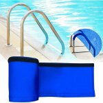 Rampe d'escalier de piscine rampe piscine main courante rail fermeture � glissi�re pour couverture de ...